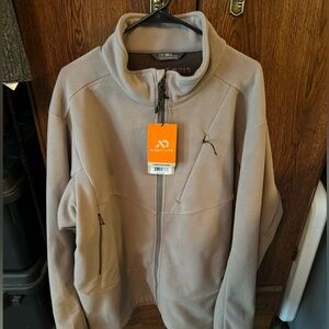 First Lite Challis Fleece Jacket Men’s XXL Walnut NWT